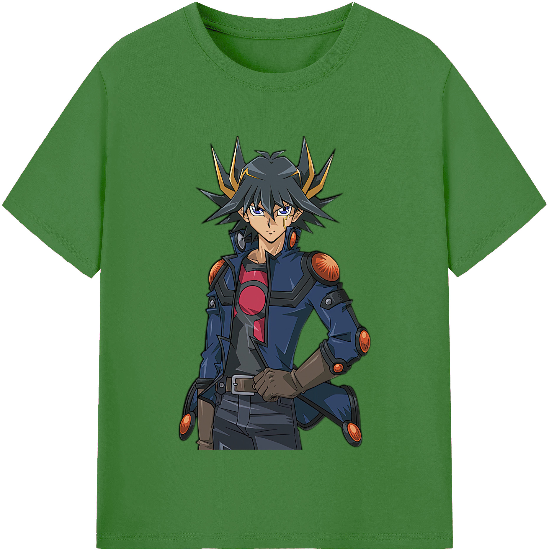 （画像用） 遊☆戯☆王 Yu-Gi-Oh! レディースカジュアルプリントTシャツ（綿100％）